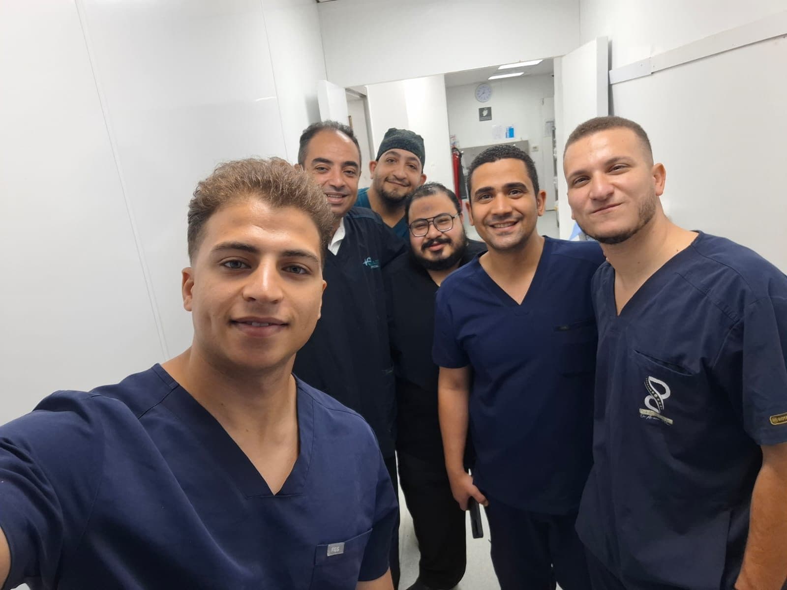 The surgical team after a list
